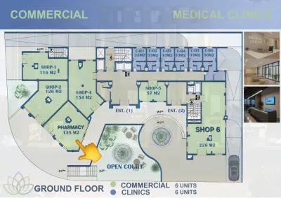 صيدليه وحيده في مجمع طبي متكامل في الشيخ زايد مدخل زايد 5