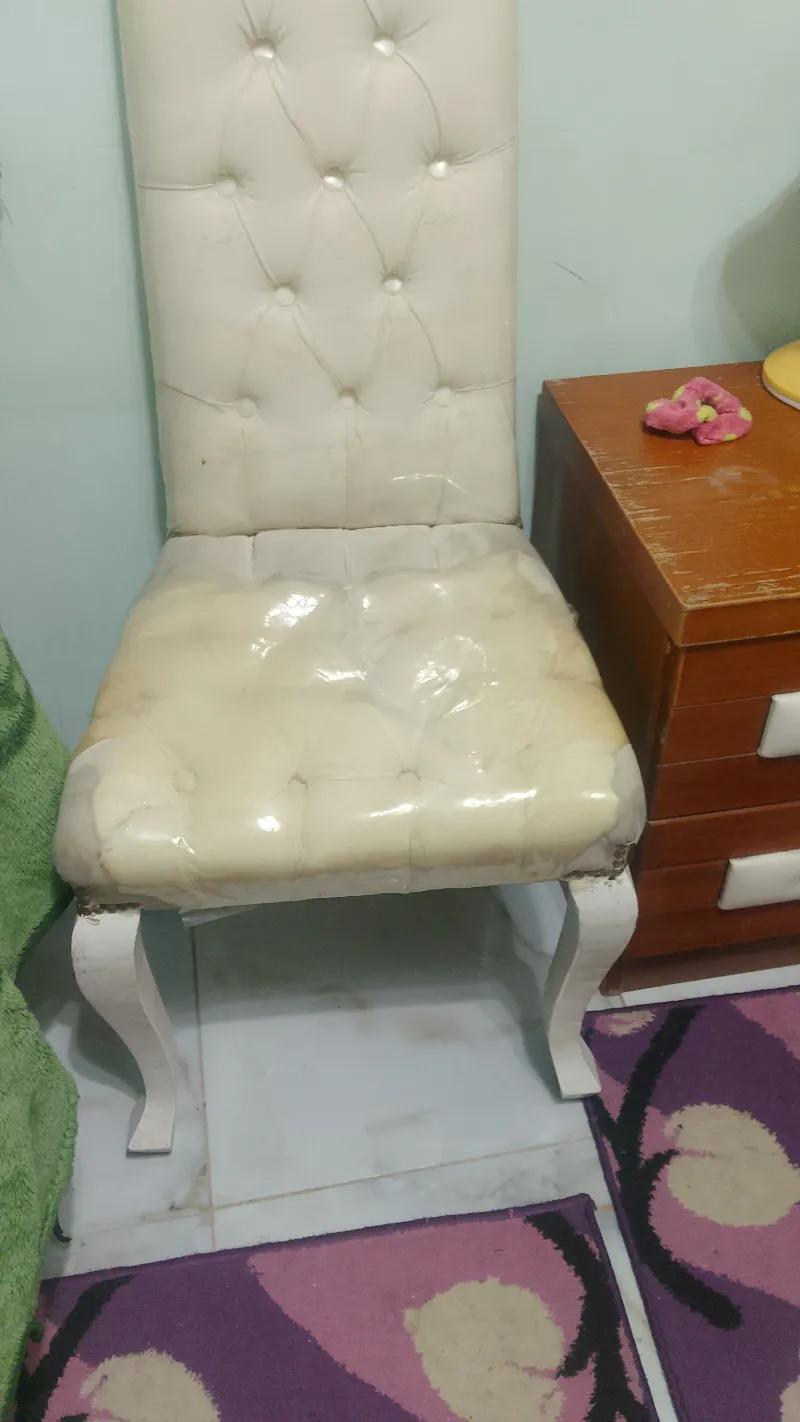 ٦ كراسي سفره خشب زان صافي